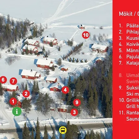 Holiday home Yllaeksen Yoepuu *