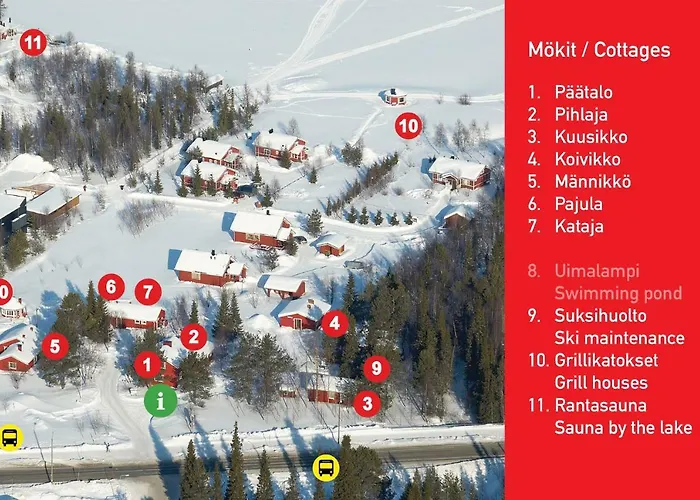 Feriehus Yllaeksen Yoepuu *